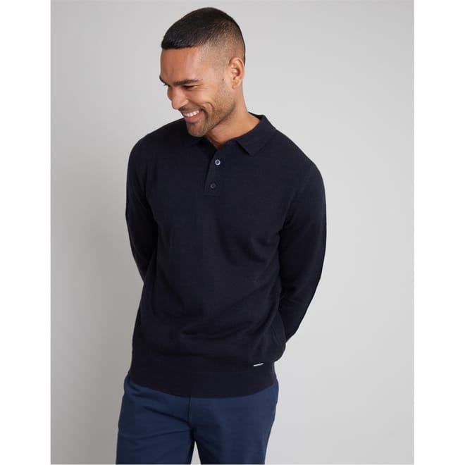 Regular Fit Long Sleeve Polo Shirt