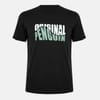 Penguin Lettering Crew Neck T-Shirt