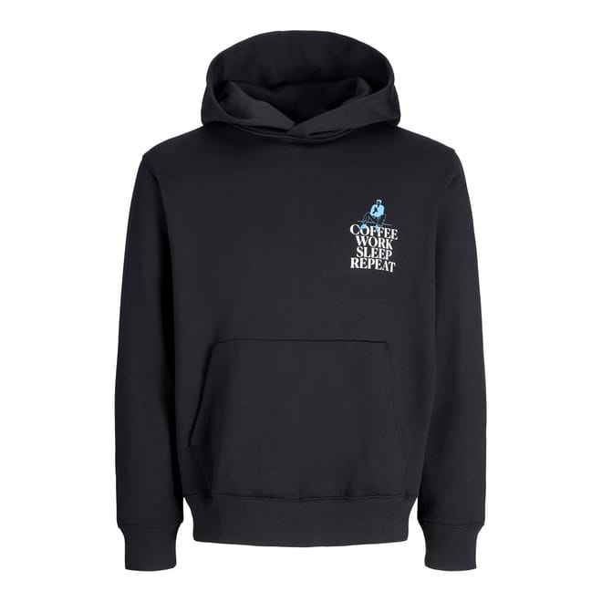 Julian Lettering Hooded Sweatshirt