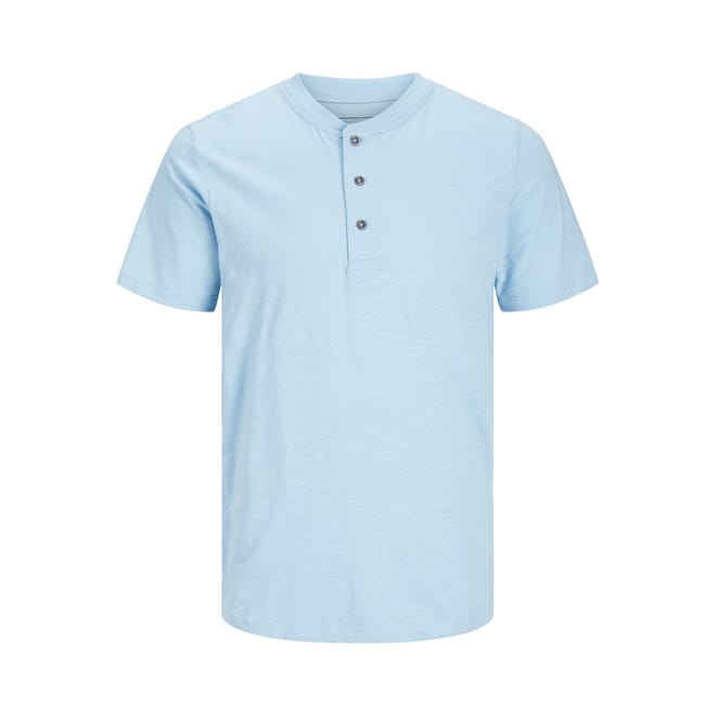Henley Regular Fit Short Sleeve Shirt