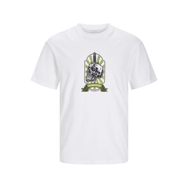 Skull Regular Fit Crew Neck T-Shirt