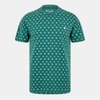 Geographic Print Crew Neck Regular Fit T-Shirt