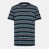 4 Stripe Crew Neck Regular Fit T-Shirt