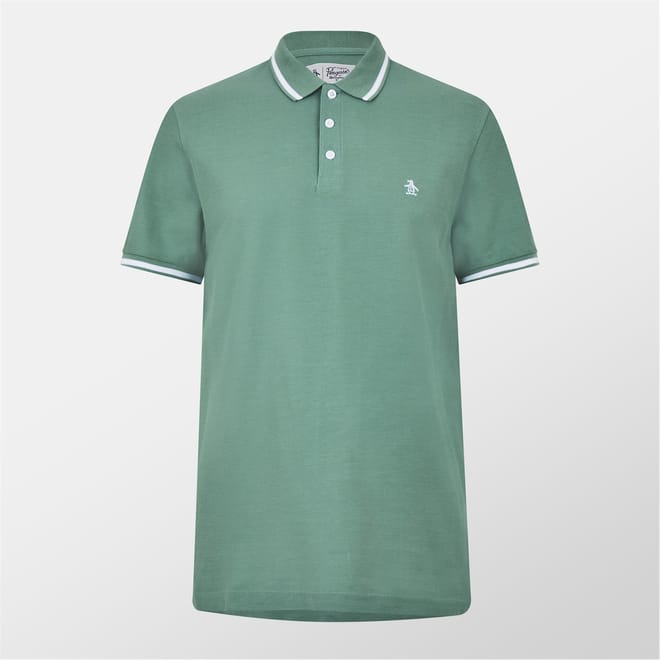 Contrast Tipped Polo Shirt