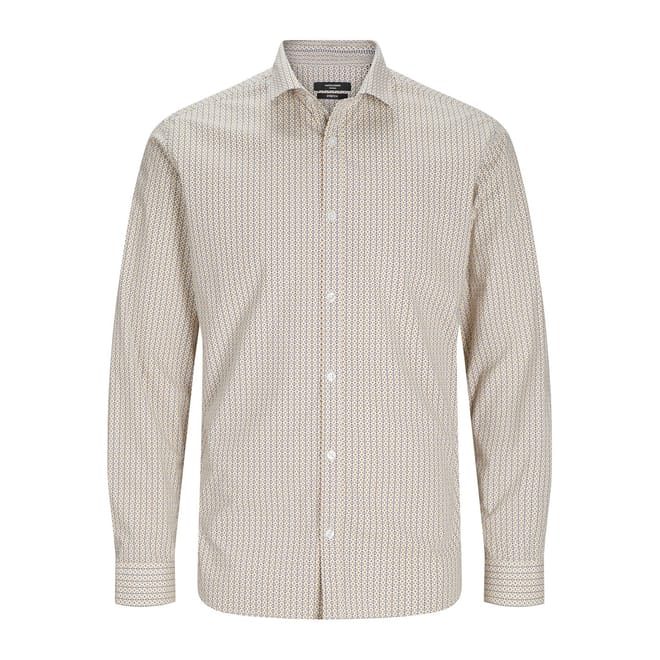 All Over Print Slim Fit Dress Shirt