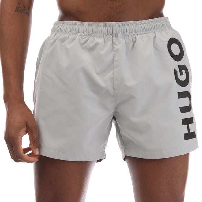 Abas Logo Print Swim Shorts
