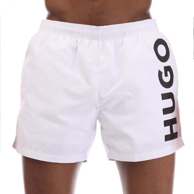 Abas Logo Print Swim Shorts
