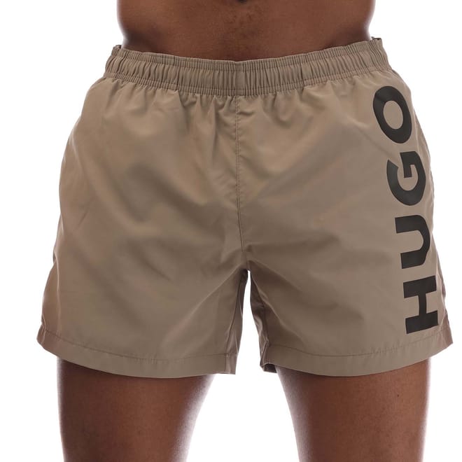 Abas Logo Print Swim Shorts