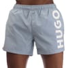 Abas Logo Print Swim Shorts