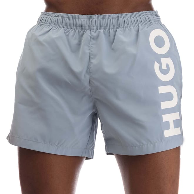 Abas Logo Print Swim Shorts