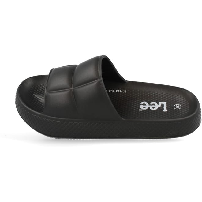 Maya Platform Flat Heel Slides
