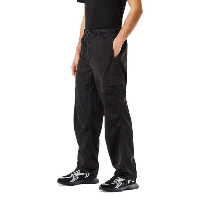 Straight Leg Track Pants with Side Pocket