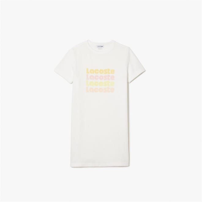 Short Sleeve Lettering T-Shirt Dress