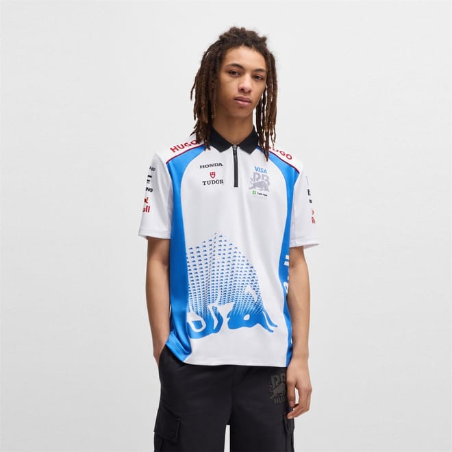 Mens Visa Cash App Red Bull F1 2025 Polo Shirt