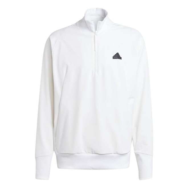 Z.N.E. Mock Neck Ribbed Cuff Fleece Jacket