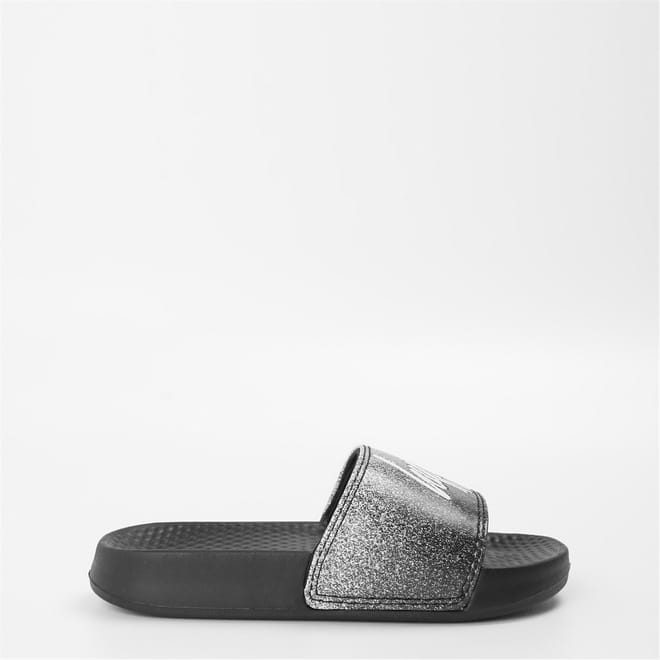 Speckle Slides Flat Heel Open Toe