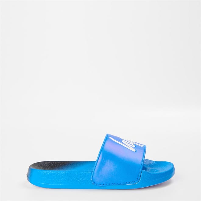 Fade Ombre Flatform Slides