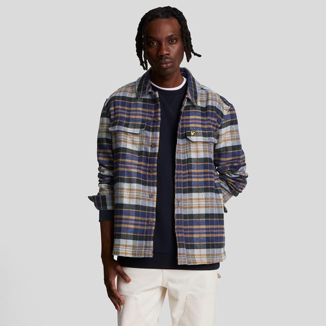 Check Flannel Overshirt