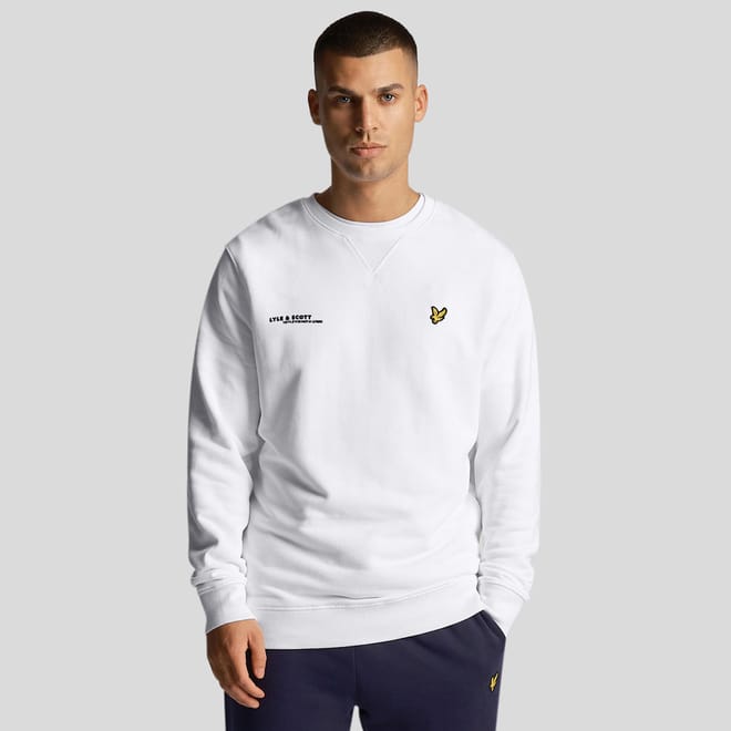 Co-Ordinate Print Crewneck Sweatshirt