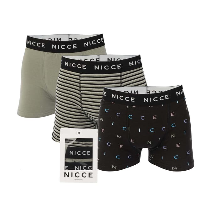 Mens Zarif 3 Pack Boxer Shorts