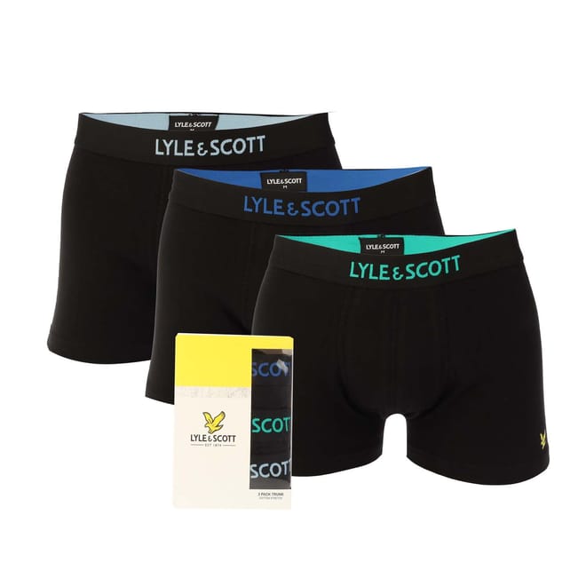 Mens Nathan 3 Pack Boxer Shorts