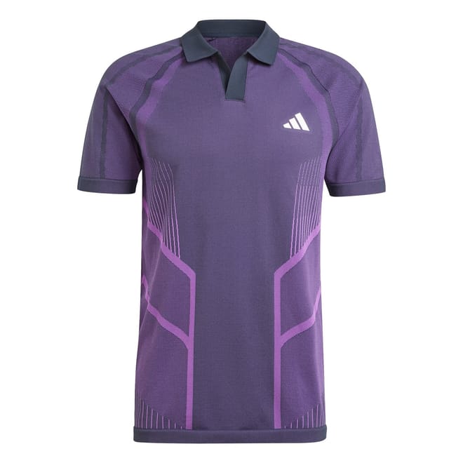 Mens Tennis Pro Seamless Aeroready Freelift Polo Shirt