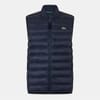 Solid Patterned Gilet with Logo
