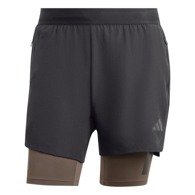 Mens Power Workout Two In One Shorts