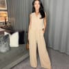 Leg Trousers With Elasticated Waist