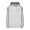 Hooded Color Block Sweat Jacket with Ribbed Cuff
