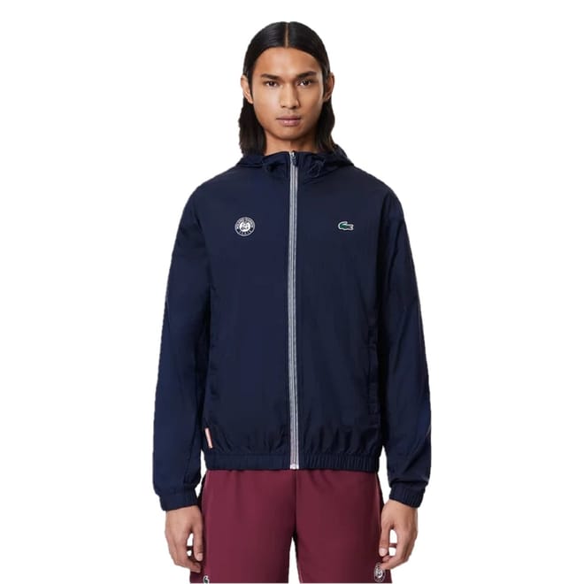 Hooded Rain Jacket with Logo
