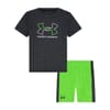 Tech Large Genie Crew Neck Short Sleeve T-Shirt and Short Set