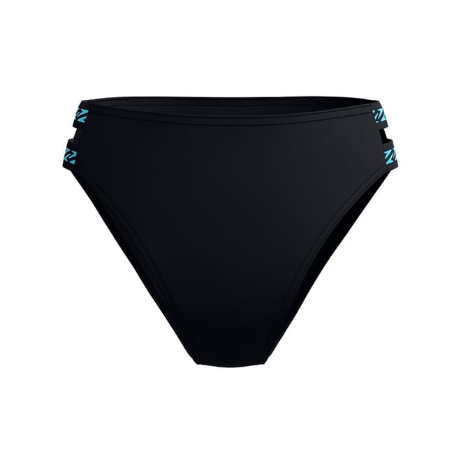 Solid Logo Elastic High Waist Bottom