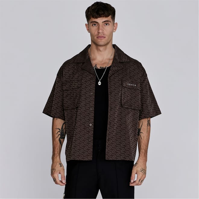 Relaxed Fit Short Sleeve Shirt