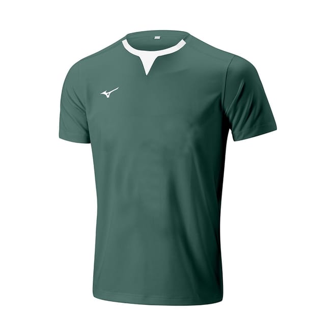 Athletic Notched Neck Regular Fit Shirt