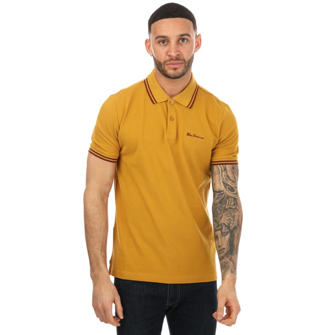 Mens Twin Tipped Polo Shirt