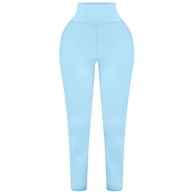 Blue High Waist Skinny Leggings