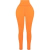 Orange Color High Waist Skinny Leggings