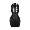 Snake Halter Neck Mini Slip Dress