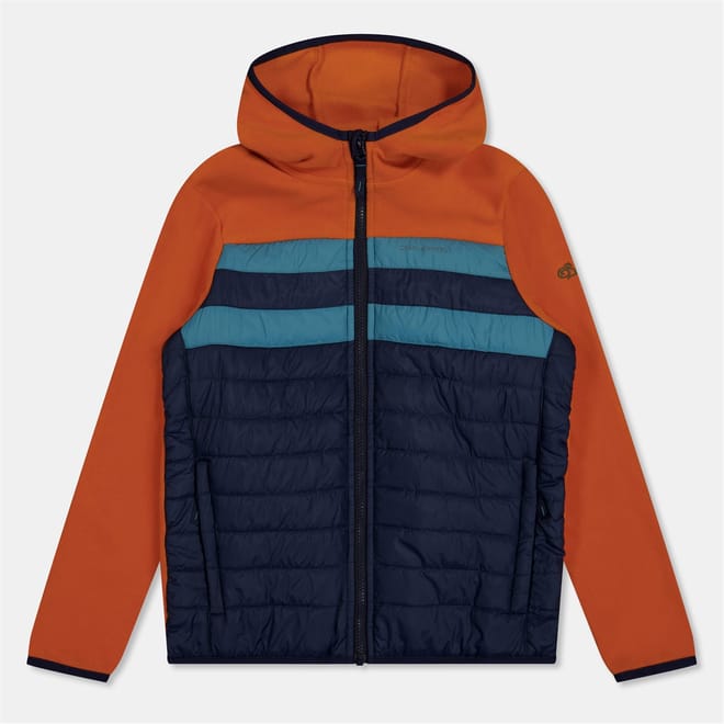 Brady Hooded Hybrid Jacket with Ribbed Cuff