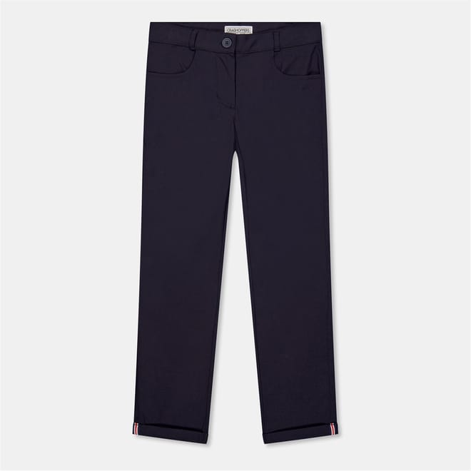 Fern Straight Leg Roll Up Cuff Trousers