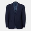 Fit Navy Panama Suit Jacket