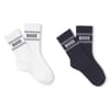 2 Pack Lettering Crew Socks