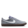 Leather Low Top Flat Heel Sneakers