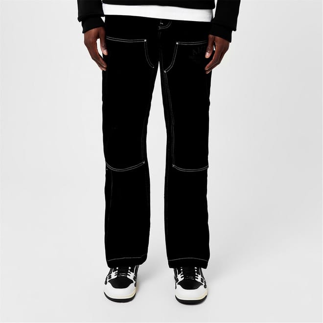 Flocked Carpenter Jeans