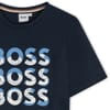 Logo Print Regular Fit Lettering T-Shirt
