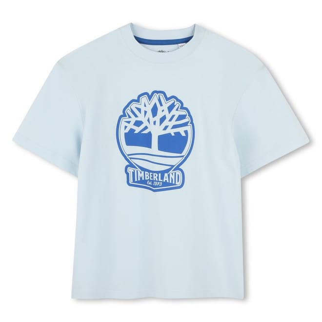 Logo Print Crew Neck Regular Fit T-Shirt
