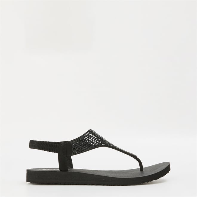 Glamorous Muse Flat Heel Flatform Flip Flops