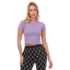 Stacked Logo Cropped Slim-Fit T-Shirt