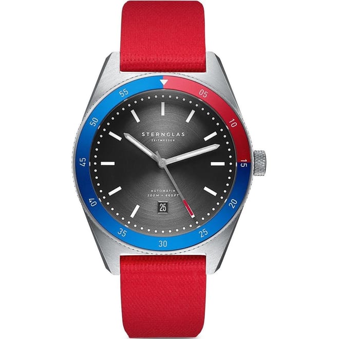 Sport (red Strap) Stainless Steel Analogue Watch